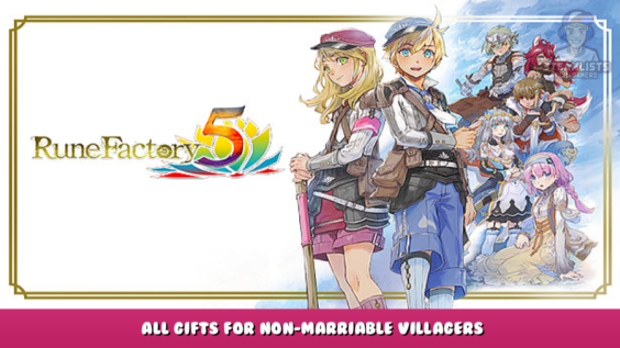 Rune Factory 5 – All Gifts for Non-marriable villagers 1 - steamlists.com