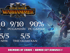 Total War: WARHAMMER III – Daemons of Chaos + Armor Set Bonuses & Equipments 1 - steamlists.com
