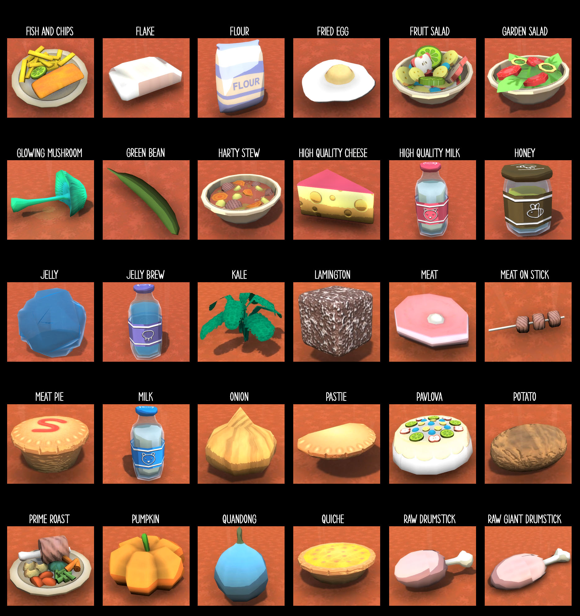 Dinkum - Complete Catalog With Pictures - Food - 9B70B4F