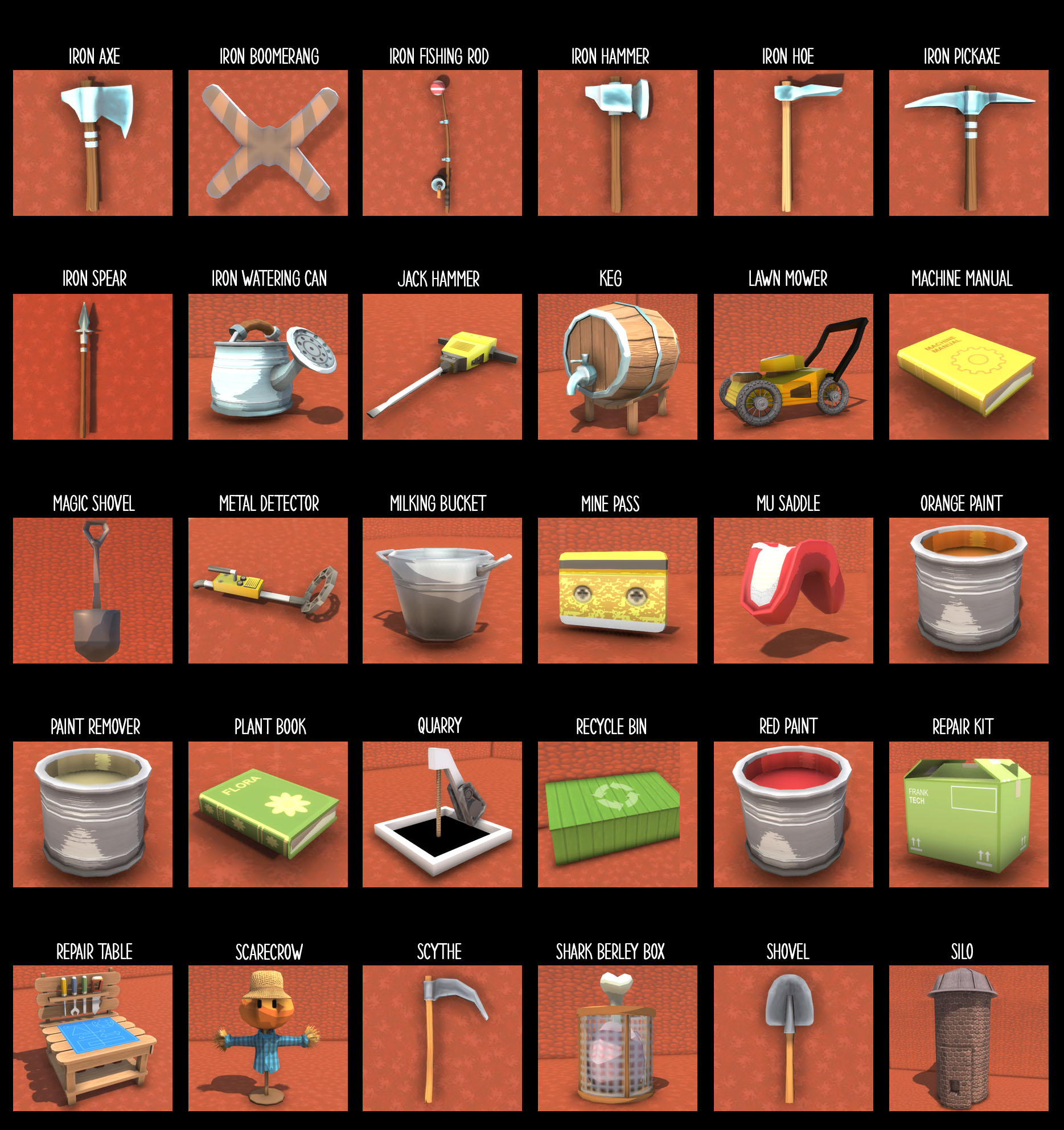 Dinkum - Complete Catalog With Pictures - Tools - 6A70D03
