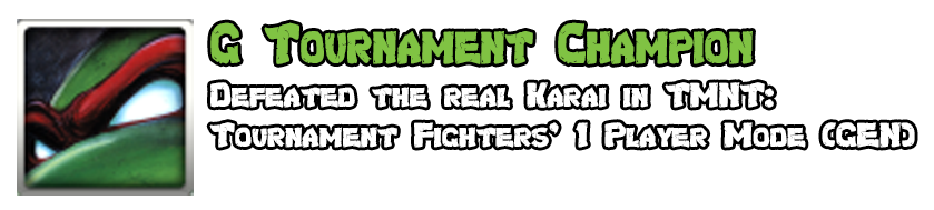 Teenage Mutant Ninja Turtles: The Cowabunga Collection - Comprehensive Guide & Achievements - G Tournament Champion - ECD996F