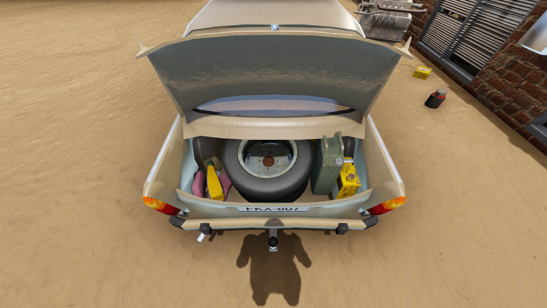 The Long Drive - Guide to Jalopy Challenge & Customization - Storage & Items - 920D000
