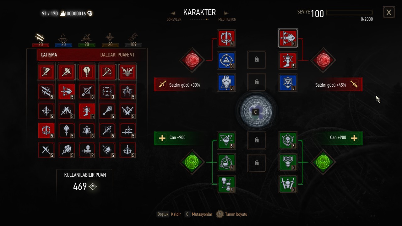 The Witcher 3: Wild Hunt - Optimized Settings on Steam Deck - Geralt's Build - 505D108