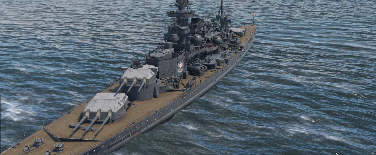 War Thunder - Ammunition types + Repairs and Damage Control - Battleships - BDE5418