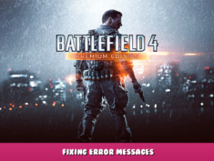 Battlefield 4™  – Fixing error messages 2 - steamlists.com
