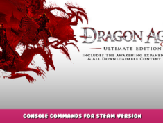 Dragon Age: Origins – Ultimate Edition – Console Commands for Steam Version 1 - steamlists.com