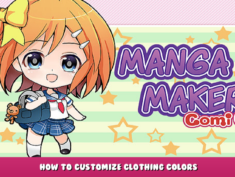 Manga maker ComiPo! – How to Customize Clothing Colors 1 - steamlists.com