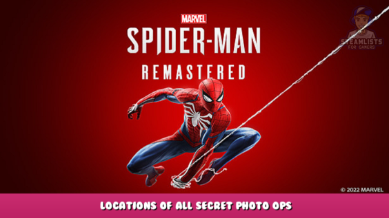 Marvel’s Spider-Man Remastered – Locations of All Secret Photo Ops 1 - steamlists.com