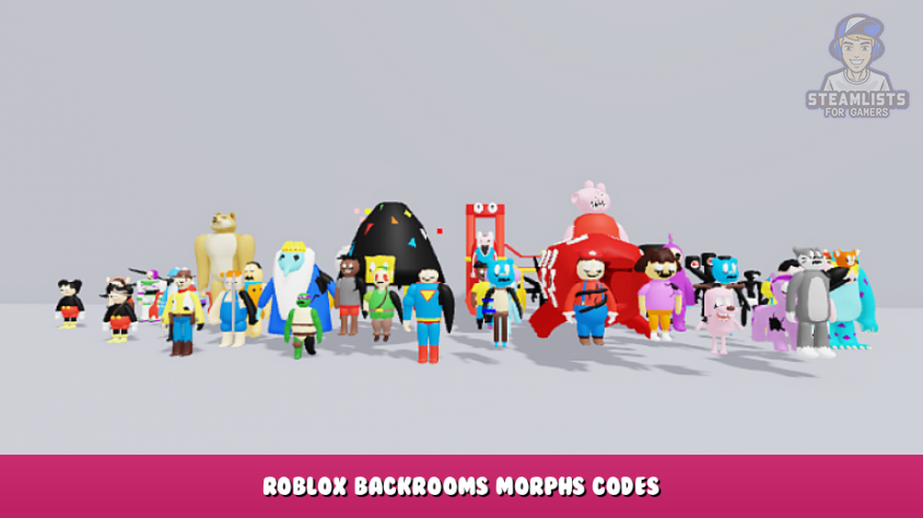 🎪NEW] Backrooms Morphs - Roblox