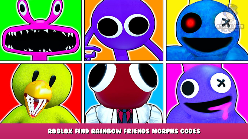 Descobri 10 Transformações de Rainbow Friends no Roblox🤩 