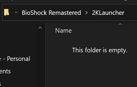 BioShock Remastered - How to Bypass Missing LauncherPatcher.exe - Preface - E17665E