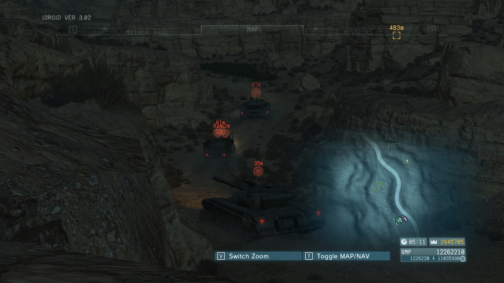 METAL GEAR SOLID V: THE PHANTOM PAIN - All Vehicles and Missions Guide - Occupation Forces - 258B4CA