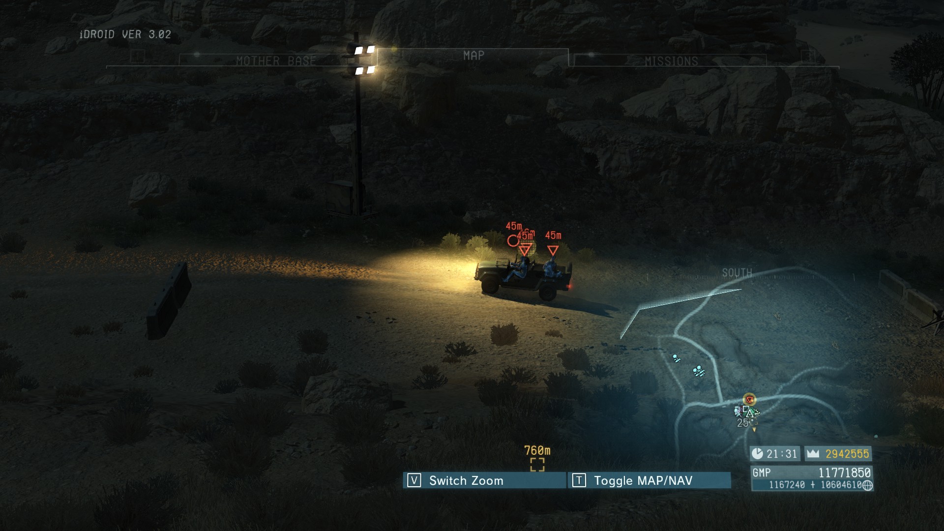 METAL GEAR SOLID V: THE PHANTOM PAIN - All Vehicles and Missions Guide - Red Brass - BCA5027