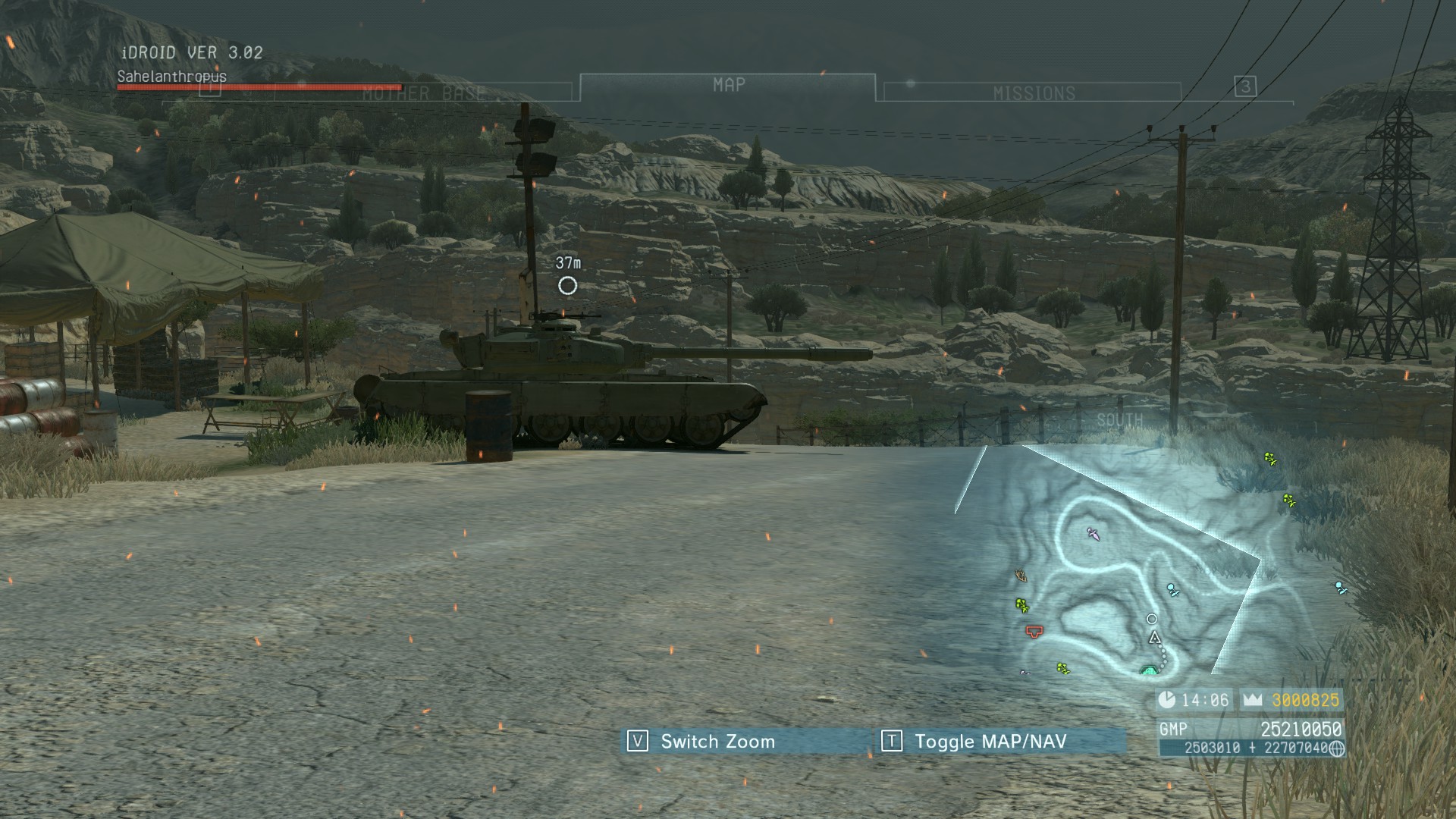 METAL GEAR SOLID V: THE PHANTOM PAIN - All Vehicles and Missions Guide - Sahelanthropus - 6027F59