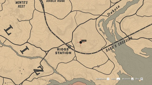 Red Dead Redemption 2 - Hunting & Fishing - Trapper locations - 6122643