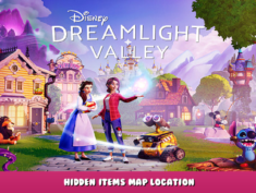 Disney Dreamlight Valley – Hidden Items Map Location 1 - steamlists.com