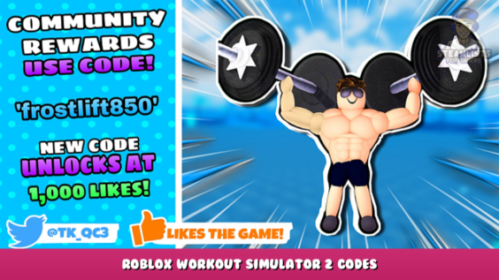 Roblox - Códigos de simulador muscular - Gemas grátis e estatísticas como  força (dezembro de 2023) - Listas Steam