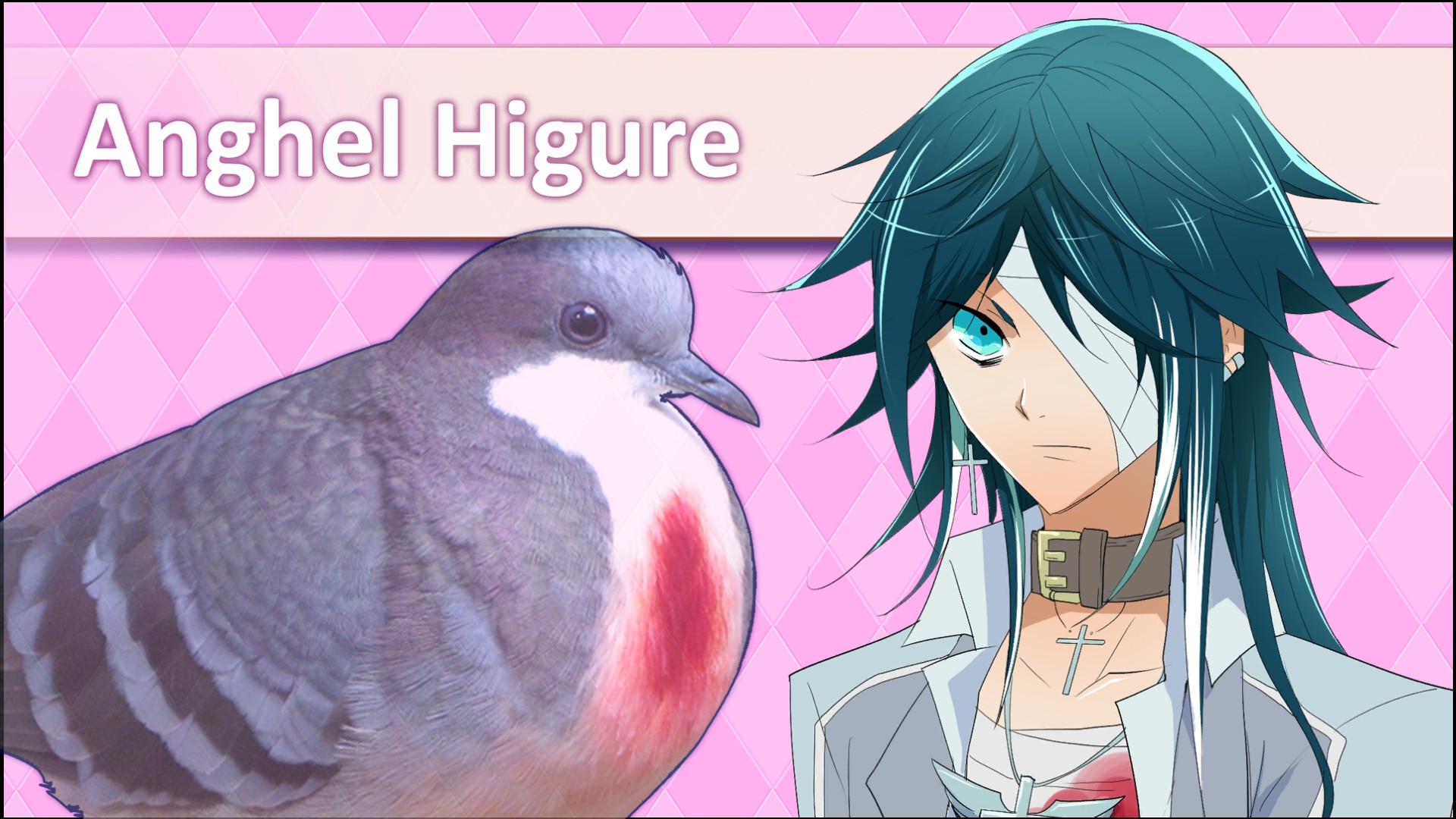 Hatoful Boyfriend - Hiyoko Tosaka's Bird Watching Guide - Luzon Bleeding-Heart - E81BD88