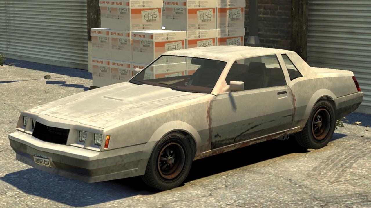Grand Theft Auto IV: The Complete Edition - All Hidden Vehicles Guide - Sabre (Rusted) - FFDB2A4