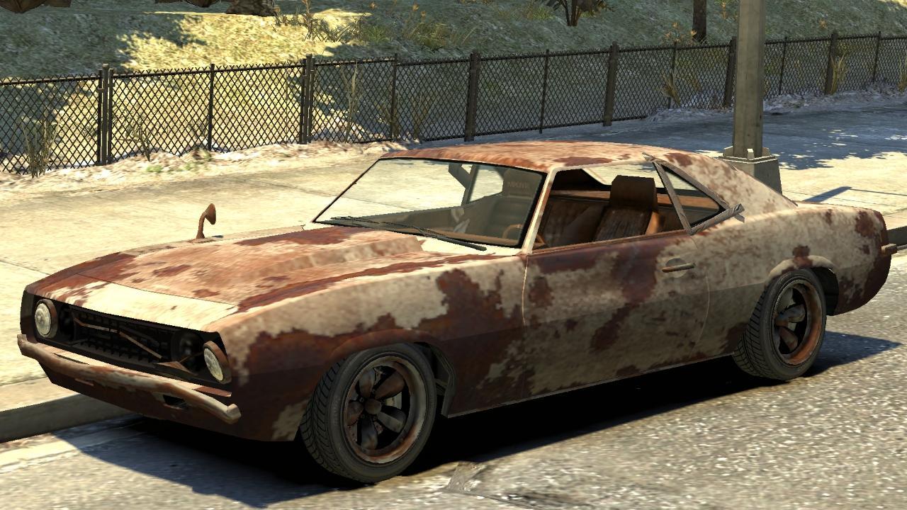 Grand Theft Auto IV: The Complete Edition - All Hidden Vehicles Guide - Vigero (Rusted) - F4BB0A6