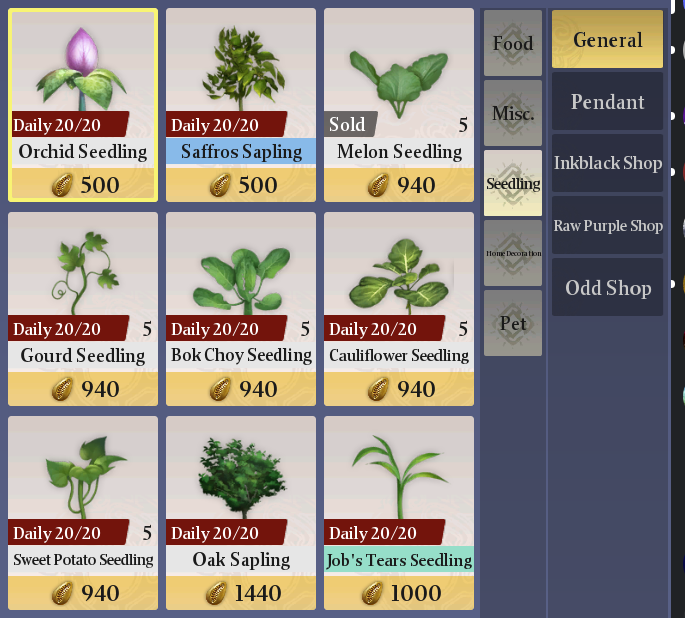 Chimeraland - Basic Farming and Seedling Guide - #4: The Plants - F1DD92E