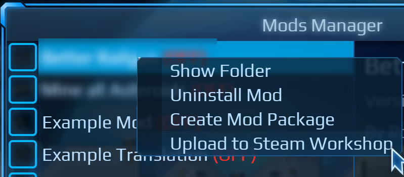 Cosmoteer: Starship Architect & Commander - How to upload mods to workshop - Ten easy steps - 8744EA4