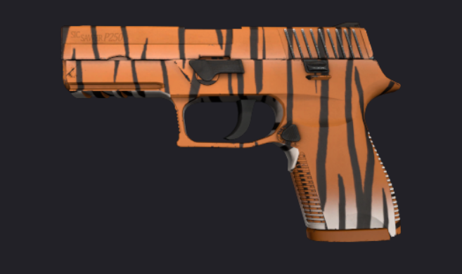 Counter-Strike: Global Offensive - Pattern guide for the P250 - Bengal Tiger - Funny and interesting patterns - 82A8E23