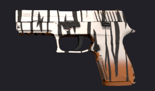 Counter-Strike: Global Offensive - Pattern guide for the P250 - Bengal Tiger - Funny and interesting patterns - CDE635E