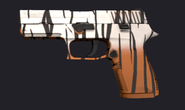Counter-Strike: Global Offensive - Pattern guide for the P250 - Bengal Tiger - Funny and interesting patterns - E305B57