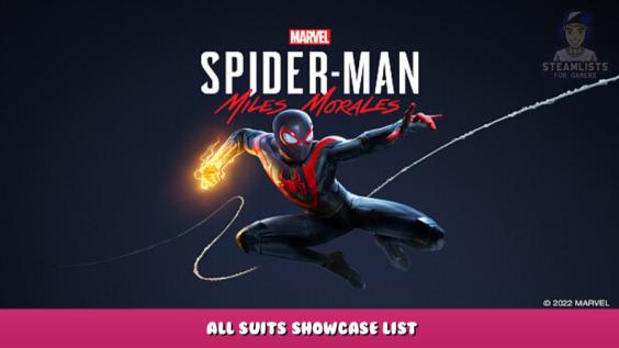 Marvel’s Spider-Man: Miles Morales – All suits showcase list 1 - steamlists.com