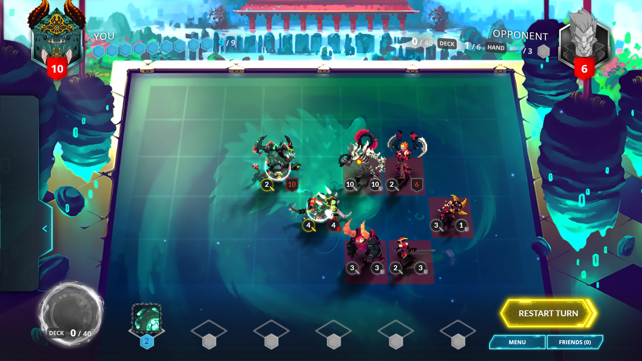 Duelyst II - Challenge + Puzzle Guide Walkthrough - 2: THE REALM OF DREAMS - 32B8015