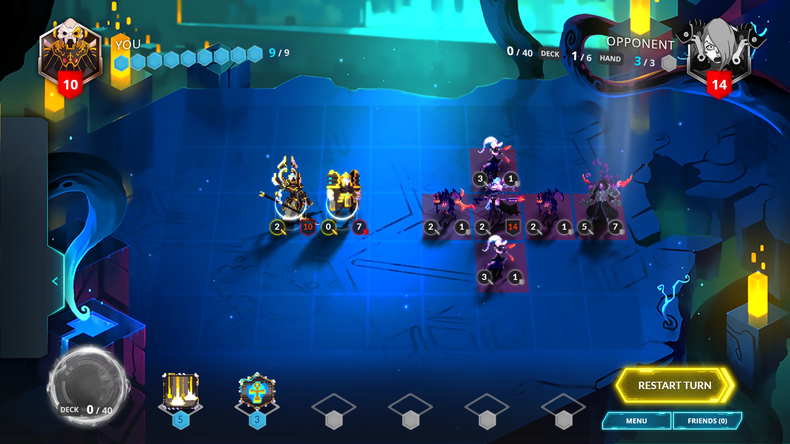 Duelyst II - Challenge + Puzzle Guide Walkthrough - 2: THE REALM OF DREAMS - EF66B64