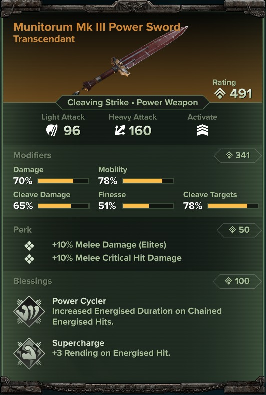 Warhammer 40000: Darktide - Best Build for Veteran immortal Agripinaa - The weapons - D988163