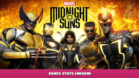 Marvel’s Midnight Suns – Bonus Stats Endgame 1 - steamlists.com