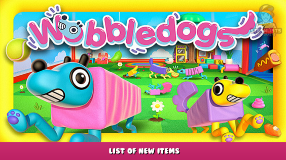 Wobbledogs – List of New Items 1 - steamlists.com