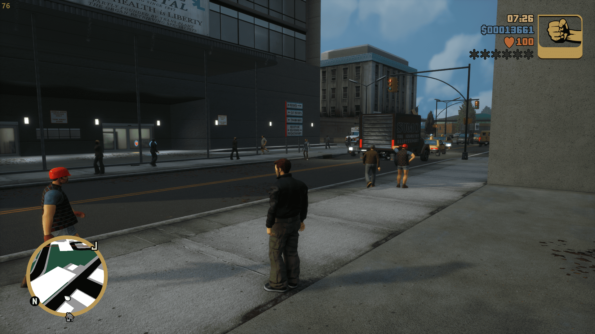 Grand Theft Auto III - The Definitive Edition - Optimization and FPS Boost Trilogy - Comparison | Порівняння - 79F18AF