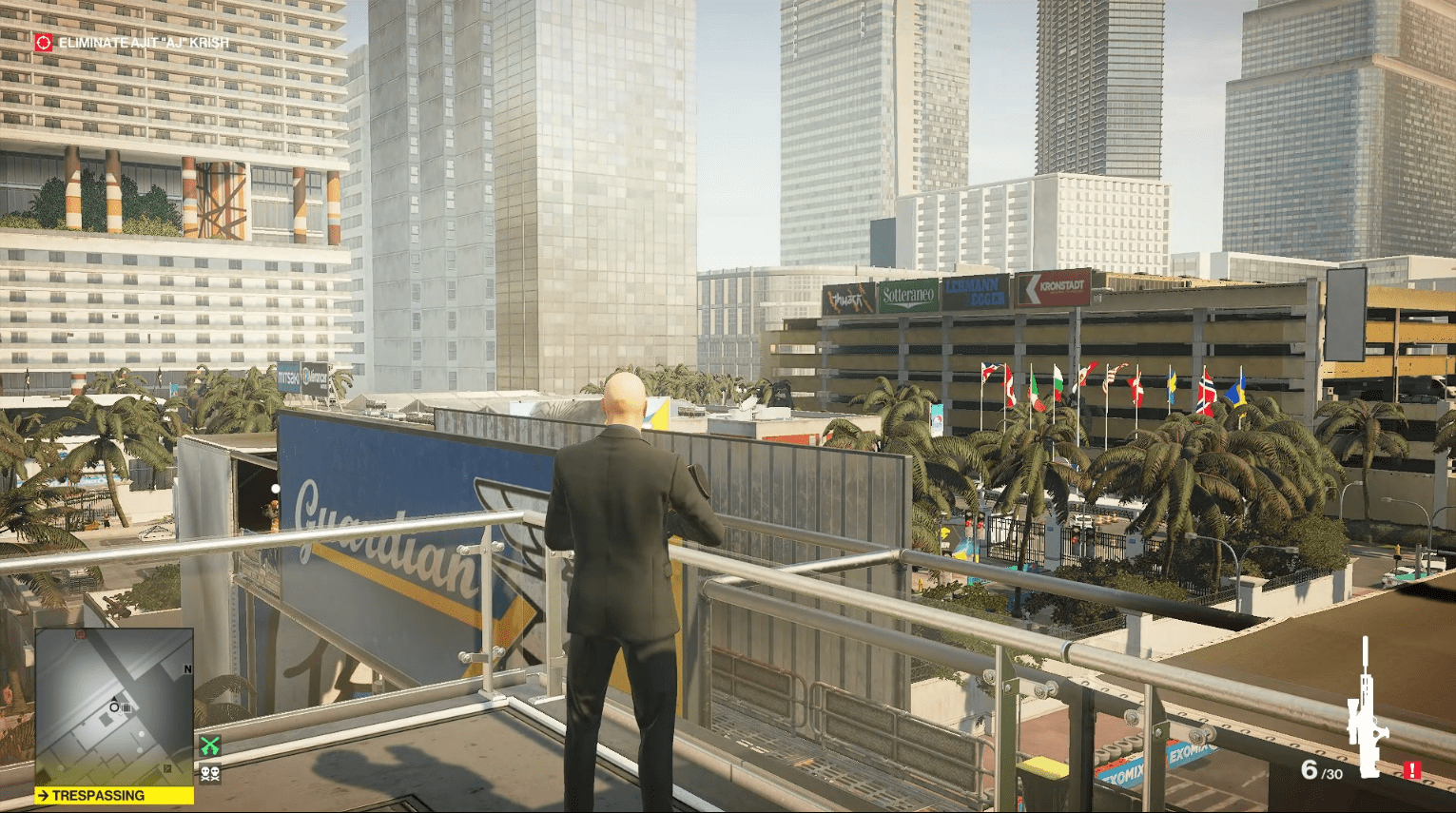 HITMAN 3 - All Redacted Challenges Gameplay Guide - Miami, United States of America / A Silver Tongue - C2D871E