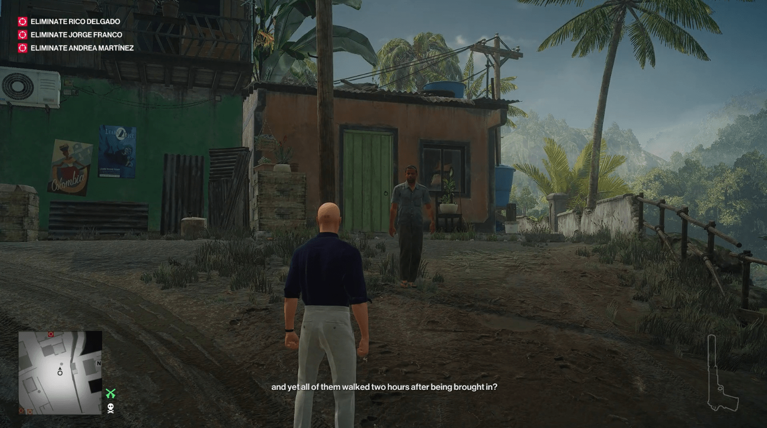 HITMAN 3 - All Redacted Challenges Gameplay Guide - Santa Fortuna, Colombia / Three-Headed Serpent - D506426