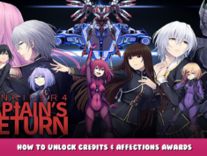 Sunrider 4: The Captain’s Return – How to Unlock Credits & Affections Awards 1 - steamlists.com