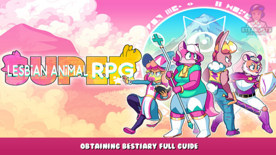 Super Lesbian Animal RPG – Obtaining Bestiary Full Guide 1 - steamlists.com