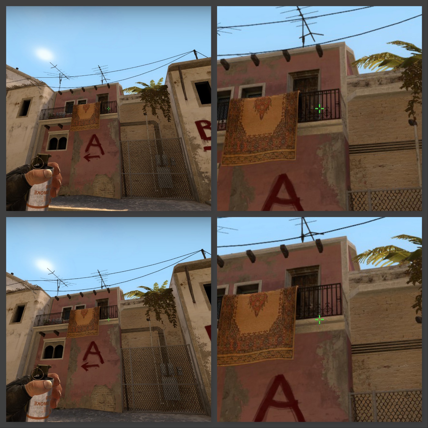 Counter-Strike: Global Offensive - Mid Smokes Mirage Map - Mid Smokes - 57A5EED