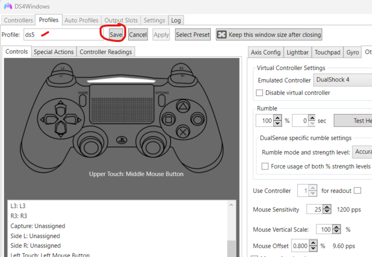 Like a Dragon: Ishin! - How to configure DS5 Wi-Fi for colored PS button prompts - DS4 Profile Setup - 5577D61