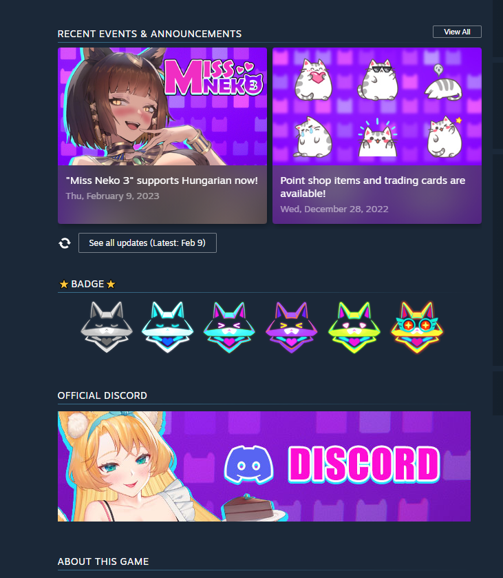 Miss Neko 3 - Manual DLC Installation - Open the Store Page - 58911F1