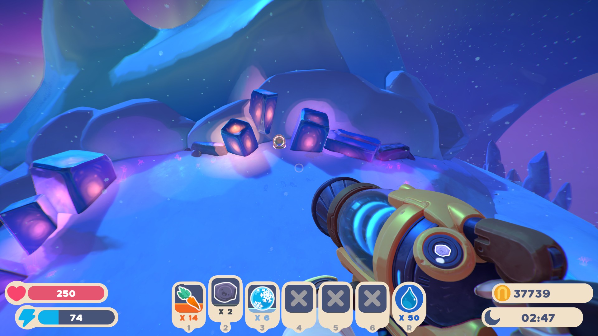 Slime Rancher 2 - Capsule Locations for Powderfall Bluffs - Pods 1 - 6 (Exterior I) - 1501E07