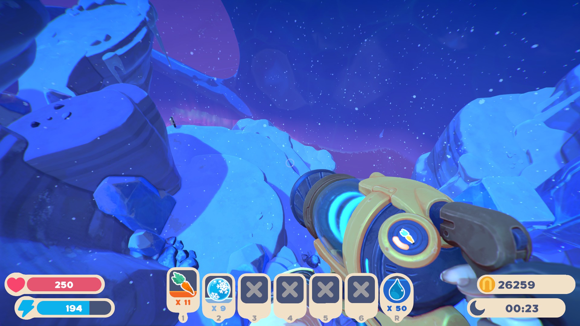 Slime Rancher 2 - Capsule Locations for Powderfall Bluffs - Pods 1 - 6 (Exterior I) - F4E9A5D