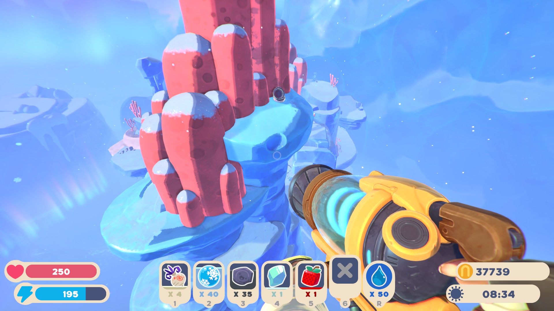Slime Rancher 2 - Capsule Locations for Powderfall Bluffs - Pods 13 - 20 (Exterior II) - 084FDB9