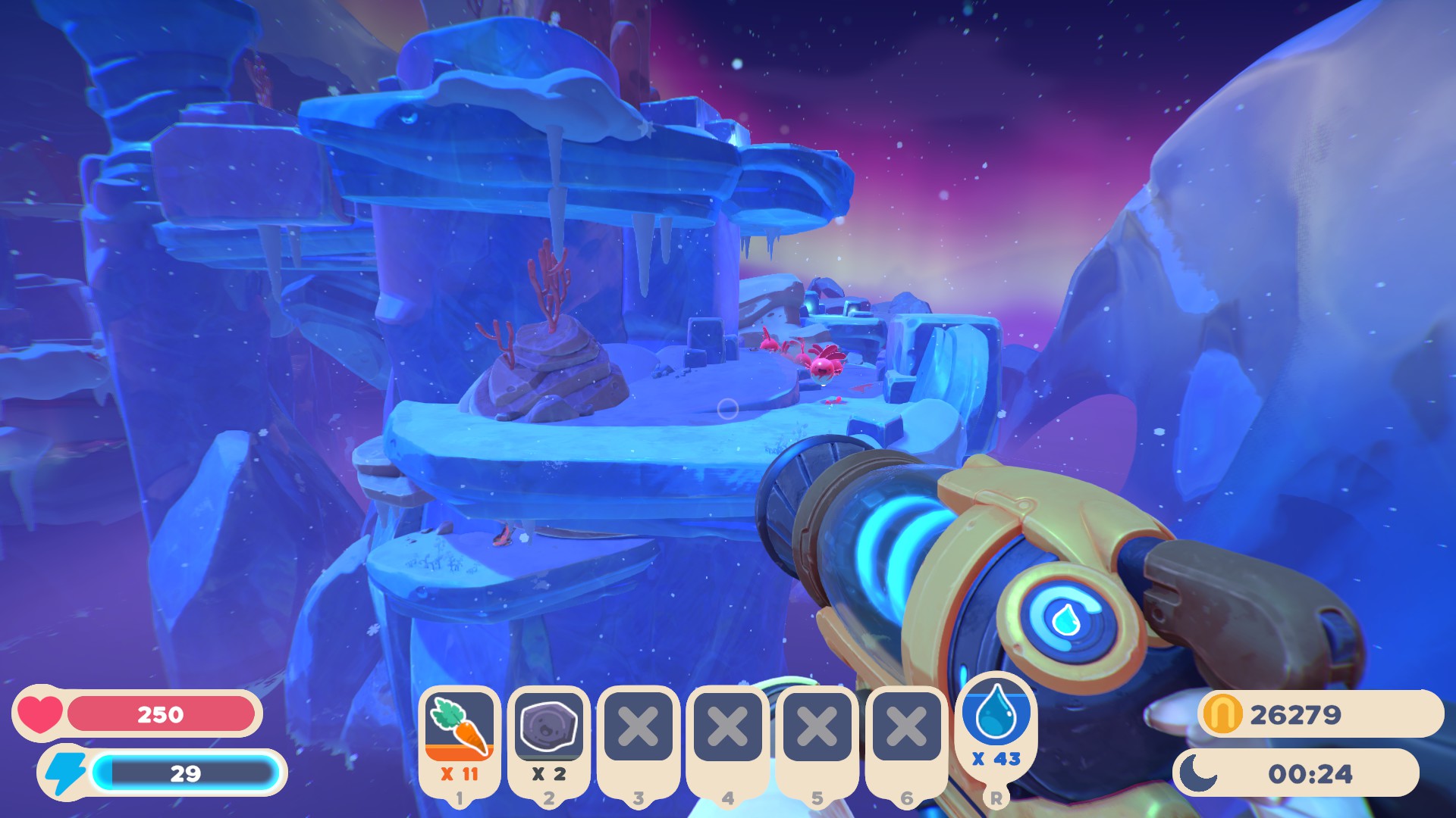Slime Rancher 2 - Capsule Locations for Powderfall Bluffs - Pods 13 - 20 (Exterior II) - 3F0EF27