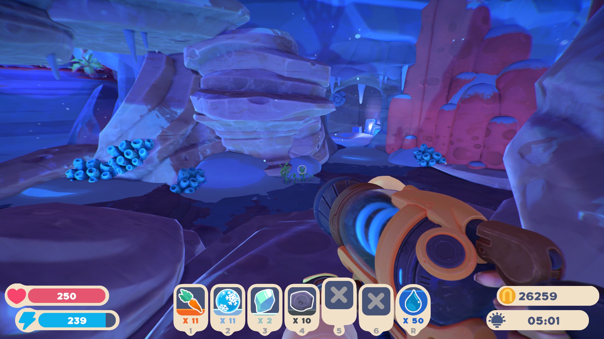 Slime Rancher 2 - Capsule Locations for Powderfall Bluffs - Pods 7 - 12 (Underground) - 6C8C6A2