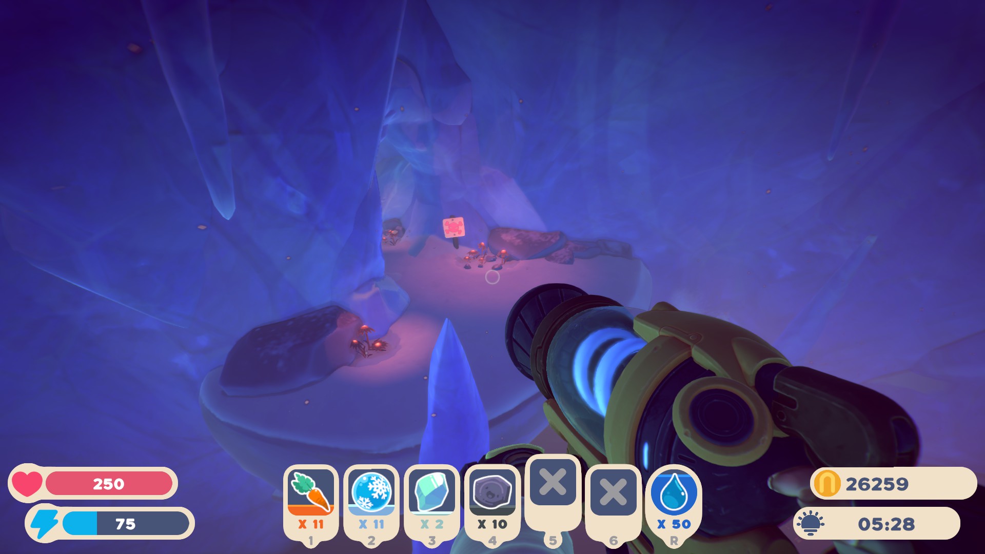 Slime Rancher 2 - Capsule Locations for Powderfall Bluffs - Pods 7 - 12 (Underground) - DE52F53