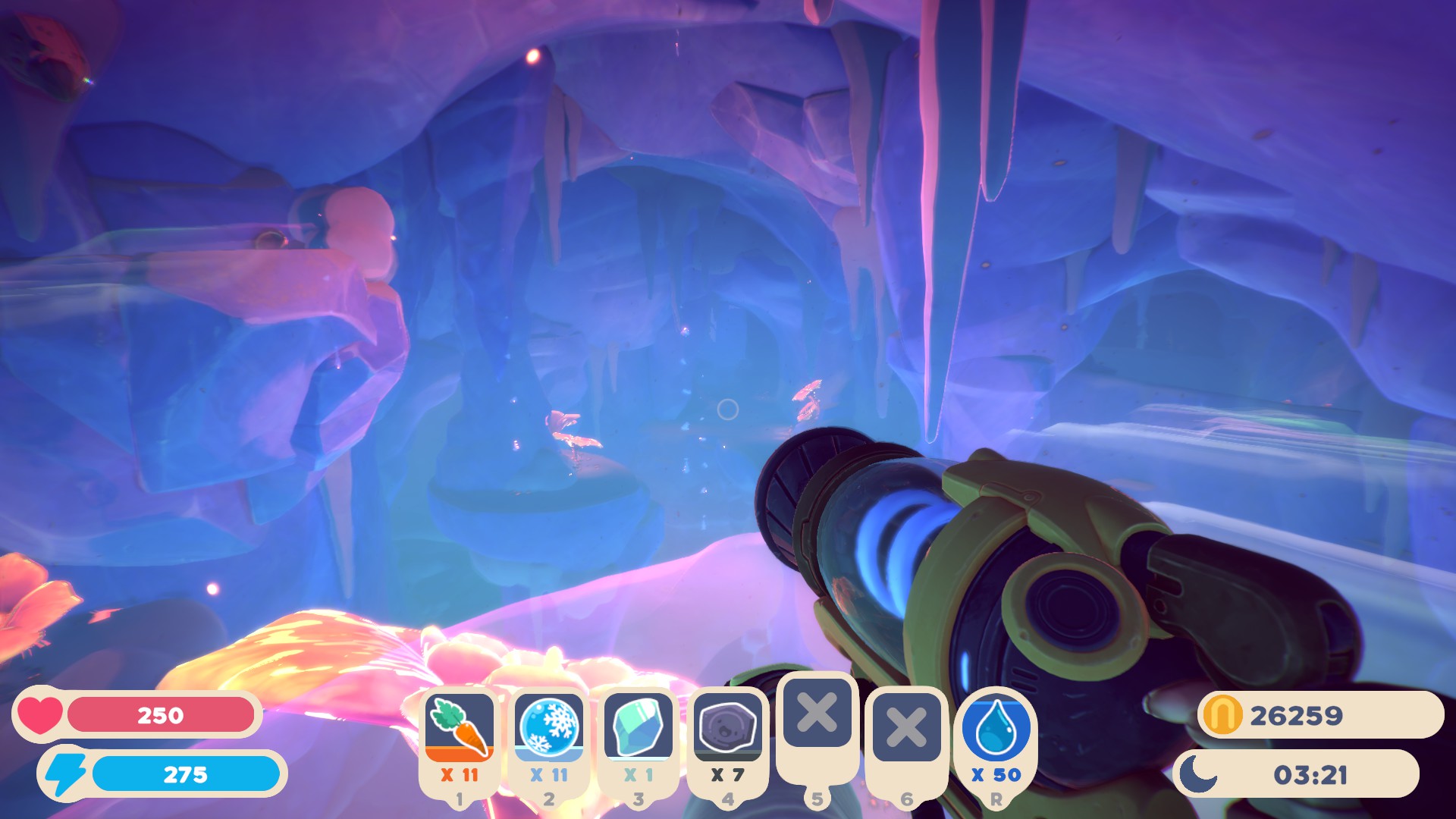 Slime Rancher 2 - Capsule Locations for Powderfall Bluffs - Pods 7 - 12 (Underground) - E26F5A0